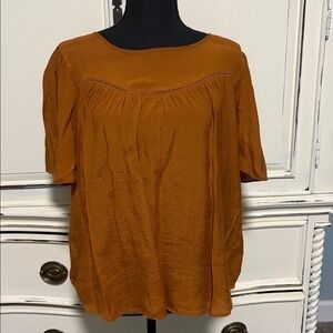 Nanette Lepore Warm Orange Top